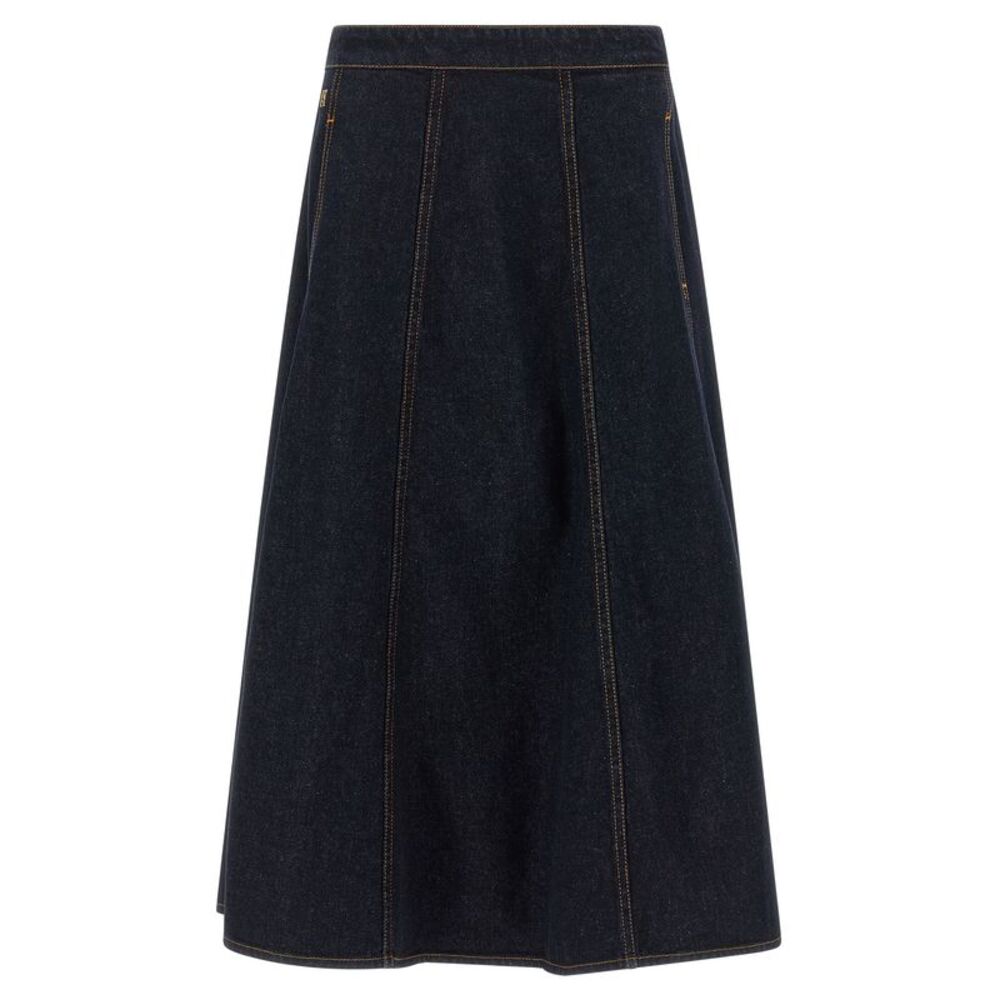 Alberta Ferretti Women Denim Skirt